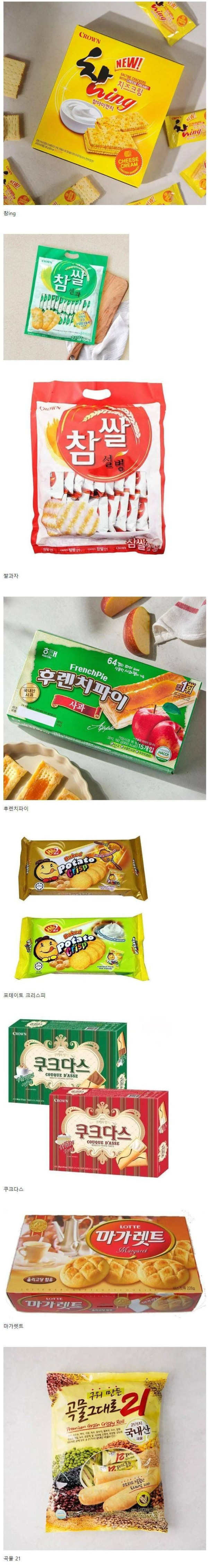 회사 탕비실이 먹여살리는 과자